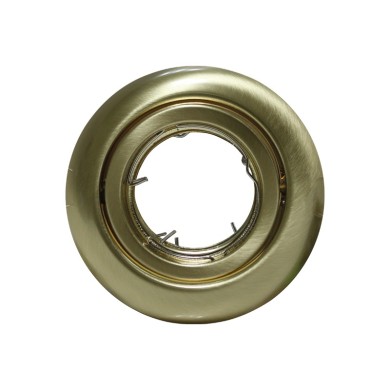 ΣΠΟΤ ΧΩΝΕΥΤΟ ΚΙΝΗΤΟ ΣΤΡΟΓΓΥΛΟ ΑΤΣΑΛΙ ΜΠΡΟΝΖΕ ΣΥΜΒΑΤΙΚΟ 1xGU10 IP20 Φ103mm