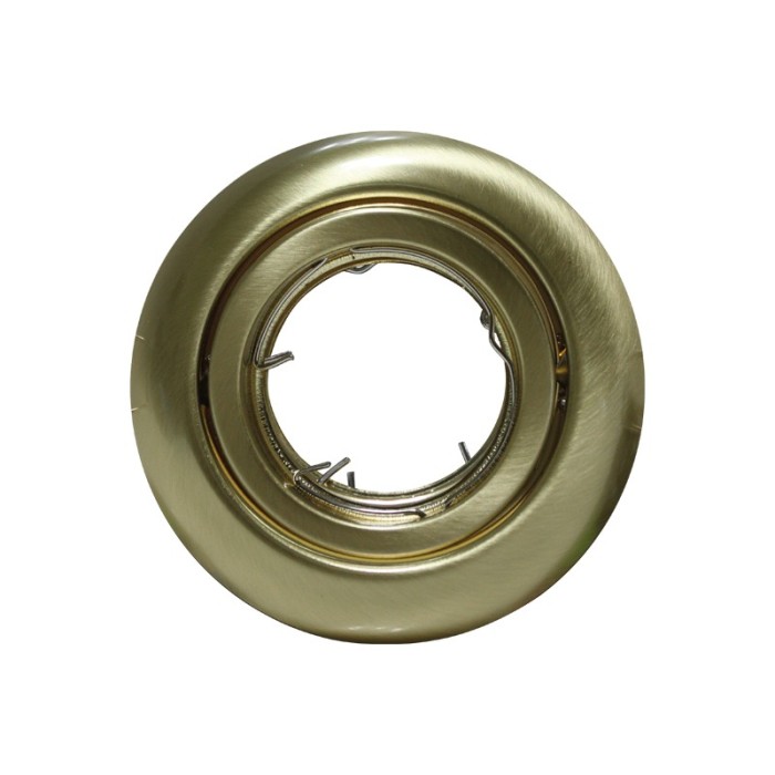 ΣΠΟΤ ΧΩΝΕΥΤΟ ΚΙΝΗΤΟ ΣΤΡΟΓΓΥΛΟ ΑΤΣΑΛΙ ΜΠΡΟΝΖΕ ΣΥΜΒΑΤΙΚΟ 1xGU10 IP20 Φ103mm