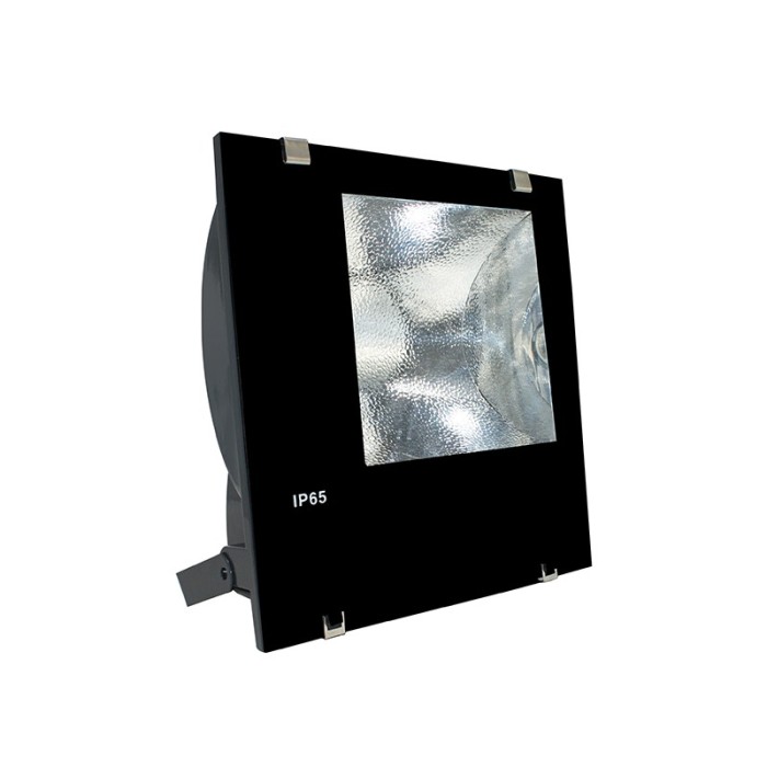 FLOODLIGHT EMPTY FOR NAT LAMPS, HQI 70 / 400W E40 IP65 RAL7016
