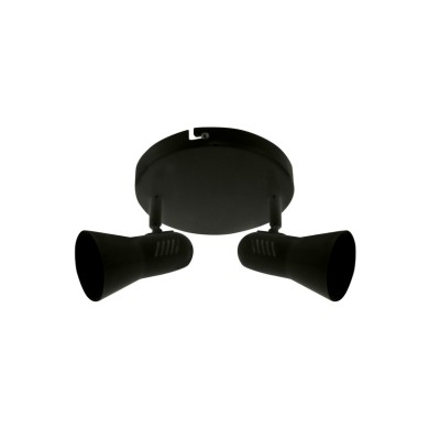 ΣΠΟΤ ΕΞΩΤ R63 2Φ Νο97 ΜΑΥΡΟ