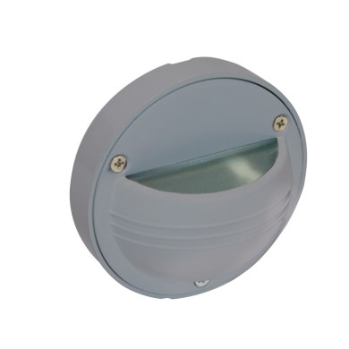 BERE - ΑΠΛΙΚΑ ΔΙΑΔΡΟΜΟΥ ΑΛΟΥΜΙΝΙΟ ΓΚΡΙ ΣΥΜΒΑΤΙΚΟ 1xG4  IP54 100x47x100mm