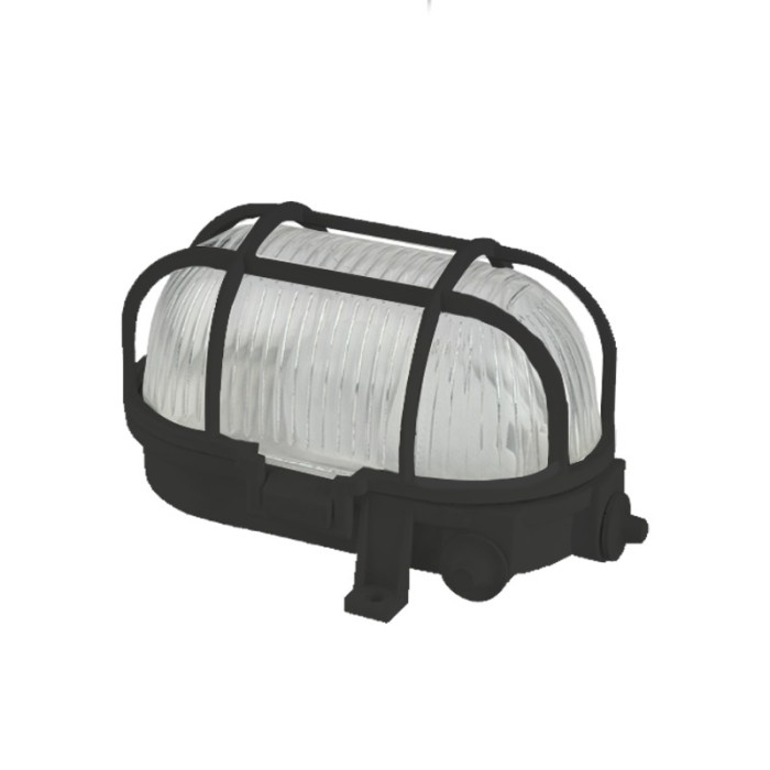 CEILING LAMP PLASTIC-BLACK