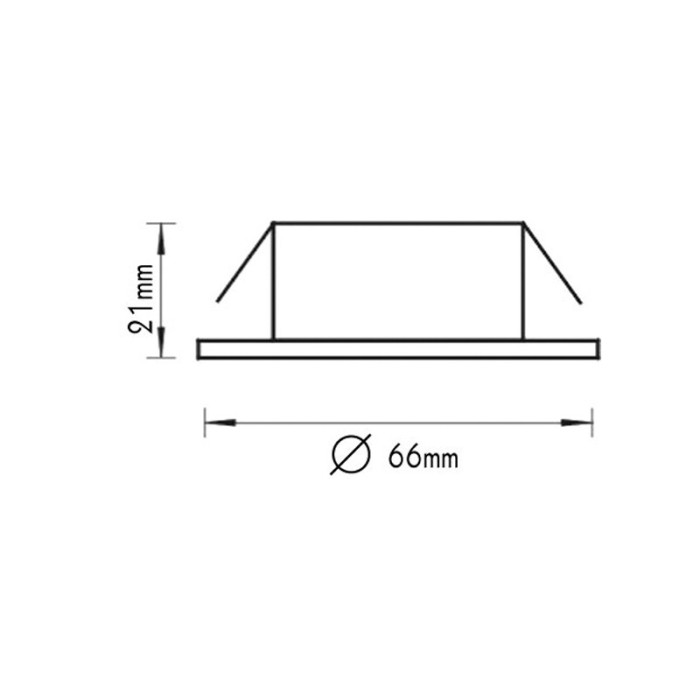 Cabinet light 12V 20W G