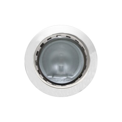 ΣΠΟΤ ΕΠΙΠΛΟΥ ΕΣΩΤΕΡΙΚΟΥ ΧΩΡΟΥ ΧΩΝΕΥΤΟ ΣΤΡΟΓΓΥΛΟ ΑΤΣΑΛΙ ΛΕΥΚΟ ΣΥΜΒΑΤΙΚΟ 1xG4 IP20 Φ72x15mm