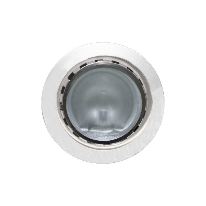 ΣΠΟΤ ΕΠΙΠΛΟΥ ΕΣΩΤΕΡΙΚΟΥ ΧΩΡΟΥ ΧΩΝΕΥΤΟ ΣΤΡΟΓΓΥΛΟ ΑΤΣΑΛΙ ΛΕΥΚΟ ΣΥΜΒΑΤΙΚΟ 1xG4 IP20 Φ72x15mm