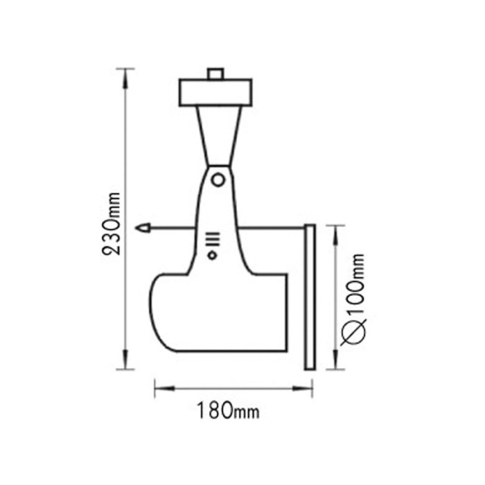 SPOT FOR TRACK 4 CABLE PAR 30