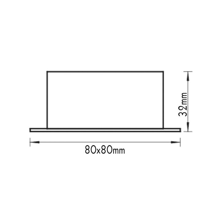  ΑΠΛΙΚΑ ΧΩΝΕΥΤΗ ΜΕ ΓΥΑΛΙ ΤΕΤΡΑΓΩΝΗ ΚΑΡΦΑΚΙ