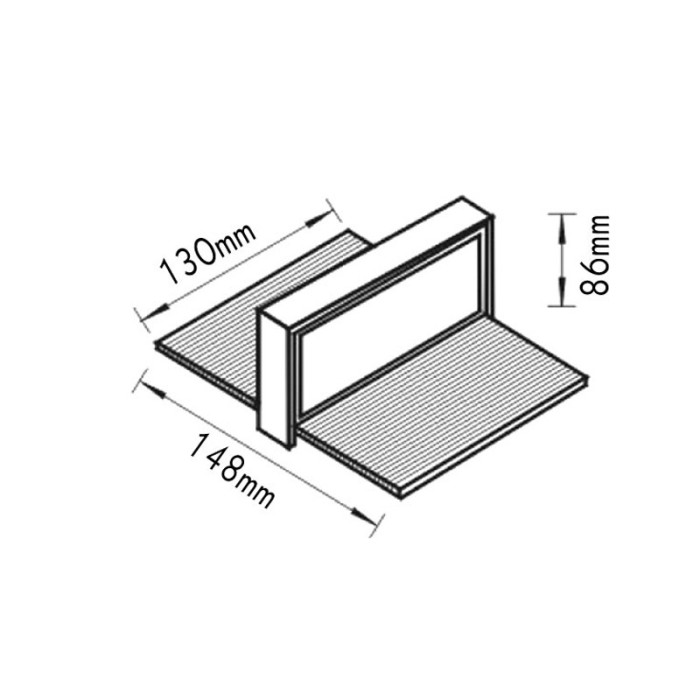 Wall lamp up-down WL40 G9