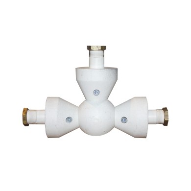 "T" TYPE CONNECTOR BLACK