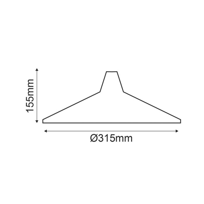 REFLECTOR FOR LUMINAIRE AC.1124