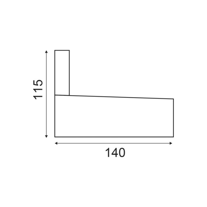 ΒΑΣΗ ΑΠΛΙΚΑΣ ΓΙΑ ΜΠΑΛΑ ΦΩΤΙΣΤΙΚΟ PC ΜΑΥΡΟ 140x115mm