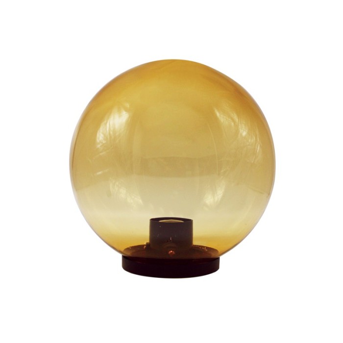 SPHERE AMBER Φ30 ACRYLIC WITH FITTER BASE
