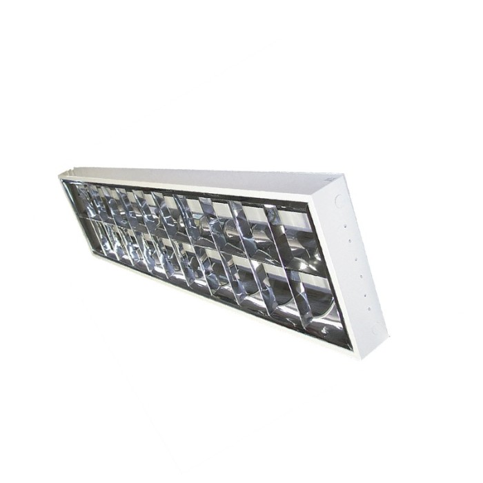 ΦΩΤΙΣΤΙΚΟ ΟΡΟΦΗΣ ΚΕΝΟ ΑΝΟΞΕΙΔΩΤΟ ΑΤΣΑΛΙ ΣΥΜΒΑΤΙΚΟ 1xG13 IP20 1220x300x70mm