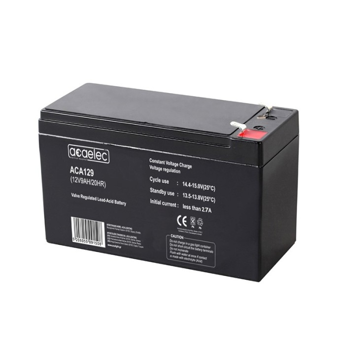 BATTERY AGM VRLA 12V 9AH/20HR (F2 terminal)