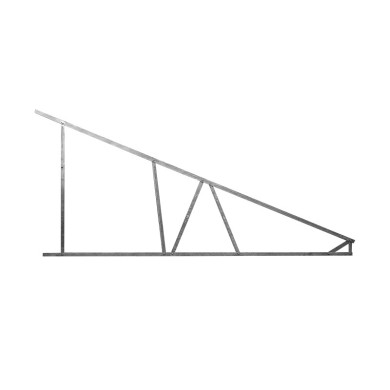 ΤΡΙΓΩΝΗ ΒΑΣΗ ΓΑΛΒΑΝΙΖΜΕΝΗ ΕΝ ΘΕΡΜΩ ΓΙΑ ΔΙΠΛΟ ΦΒ ΠΑΝΕΛ