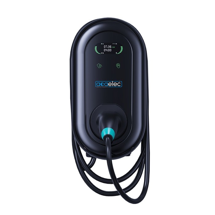 EV CHARGER OCPP 1PH 32A 7,4KW WITH CABLE 5m TYPE 2
