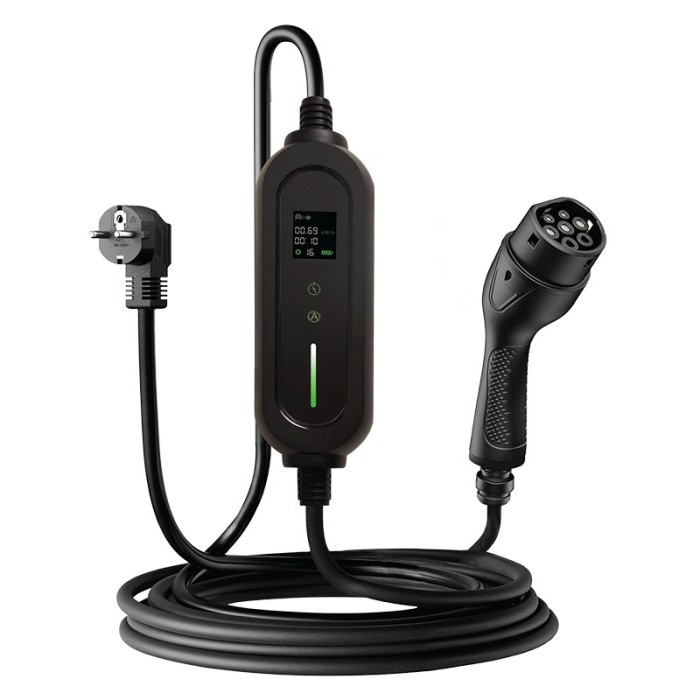 PORTABLE EV CHARGER 1PH 3,68KW 16A

