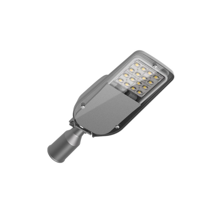 LED STREET LUMINAIRE 30W 4050LM 4000K 150⁰ x 75⁰ CLASS II IP66 10kV 230V AC IP66
