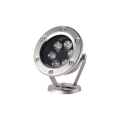 LED ΦΩΤΙΣΤΙΚΟ 12V AC/DC 6W SS304 IP68 450LM 6000K 60°  Ra80 30.000HRS