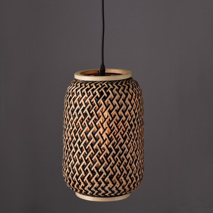 PENDANT LIGHTING 1ΧE27 BAMBOO D23XH120CM SAHARA