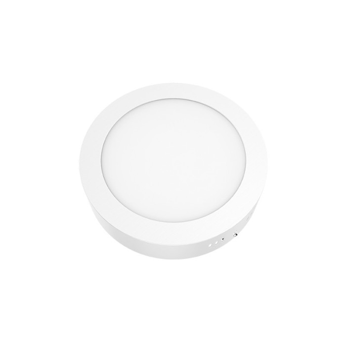 LED SLIM PANEL WHITE ROUND CEIL.12W 4000K 1100LM Φ160 230V AC Ra80