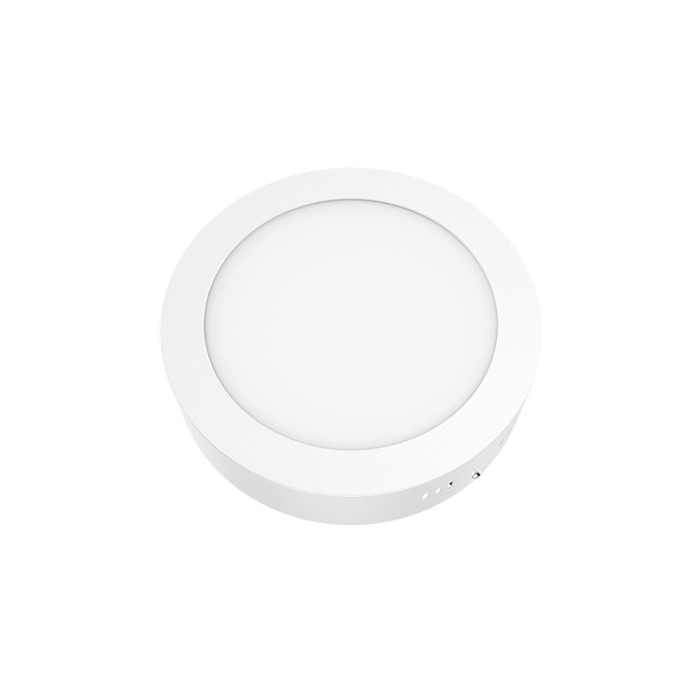 LED SLIM PANEL WHITE ROUND CEIL. 12W 6500K 1140LM Φ160 230V AC Ra80 New