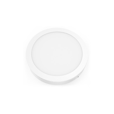 LED SLIM PANEL WHITE ROUND CEIL.18W 4000K 1730LM Φ209 230V AC Ra80