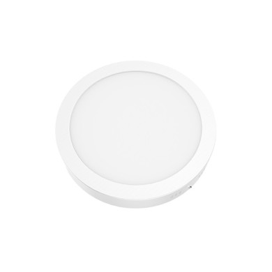 LED SLIM PANEL WHITE ROUND CEIL.24W 3000K 2200LM Φ285 230V AC Ra80