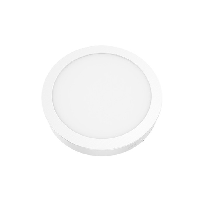 LED SLIM PANEL WHITE ROUND CEIL.24W 3000K 2200LM Φ285 230V AC Ra80
