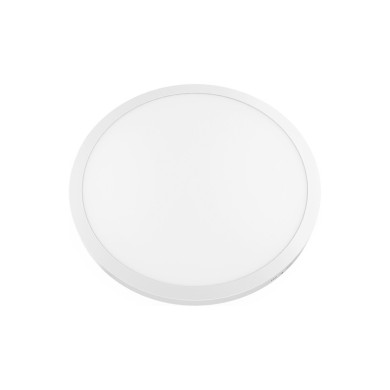 LED SLIM PANEL WHITE ROUND CEIL. 48W 3000K 3760LM Φ600 230V AC Ra80