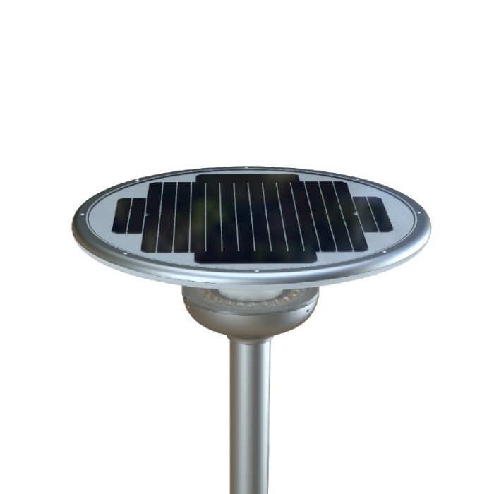 LED SOLAR URBAN LUMINAIRE 25W 4000K 2000LM RA80 IP65 50000HRS 