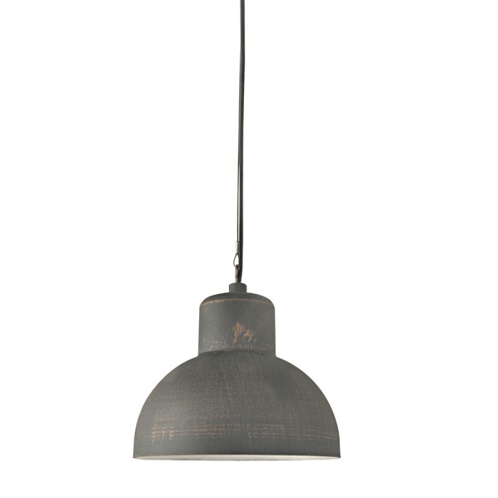 RUST PENDANT LUMINAIRE BERO 1XE27 MAX.10W LED IP44 WITH OPAL PC DIFFUSER