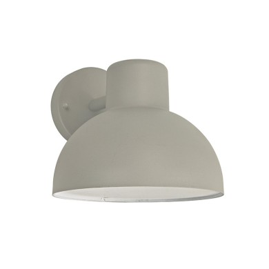 BERO - ΦΩΤΙΣΤΙΚΟ ΚΗΠΟΥ ΑΤΣΑΛΙ ΓΚΡΙ ΣΥΜΒΑΤΙΚΟ 1xΕ27 & LED 10W IP44 200x243x185mm