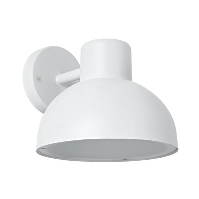 ΛΕΥΚΟ ΕΠΙΤΟΙΧΟ ΦΩΤΙΣΤΙΚΟ BERO 1XE27 MAX.10W LED IP44 ΜΕ ΟΠΑΛ PC ΚΑΛΥΜΜΑ