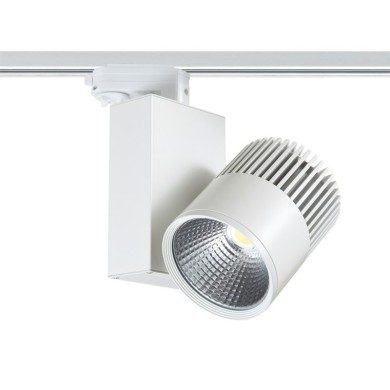 WHITE LED COB ΦΩΤΙΣΤΙΚΟ ΡΑΓΑΣ 30W 4000K 4 ΣΥΡΜΑΤΑ 36° 2250LM 230V AC Ra80
