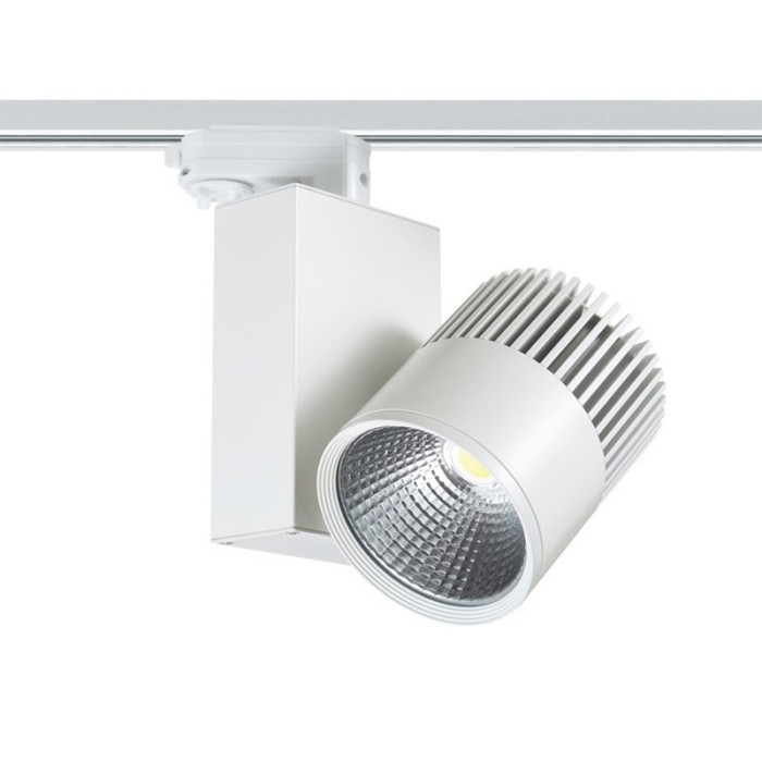 WHITE LED COB ΦΩΤΙΣΤΙΚΟ ΡΑΓΑΣ 30W 4000K 4 ΣΥΡΜΑΤΑ 36° 2250LM 230V AC Ra80