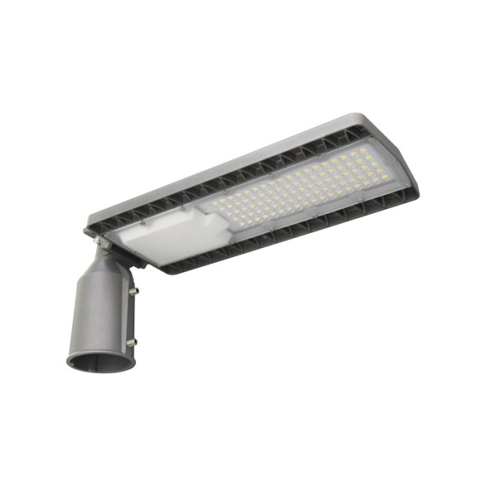 P/O LED STREET LUMINAIRE 30W 4200LM 4000K 150X75˚ CLASS II 230V AC IP66