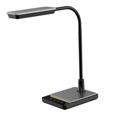 DESK LAMP BLACK ABS LED SMD 7W CCT 3000K-4000K-6000K IP20
