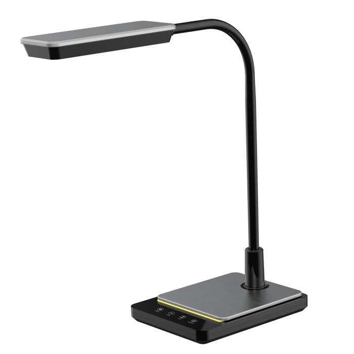 DESK LAMP BLACK ABS LED SMD 7W CCT 3000K-4000K-6000K IP20
