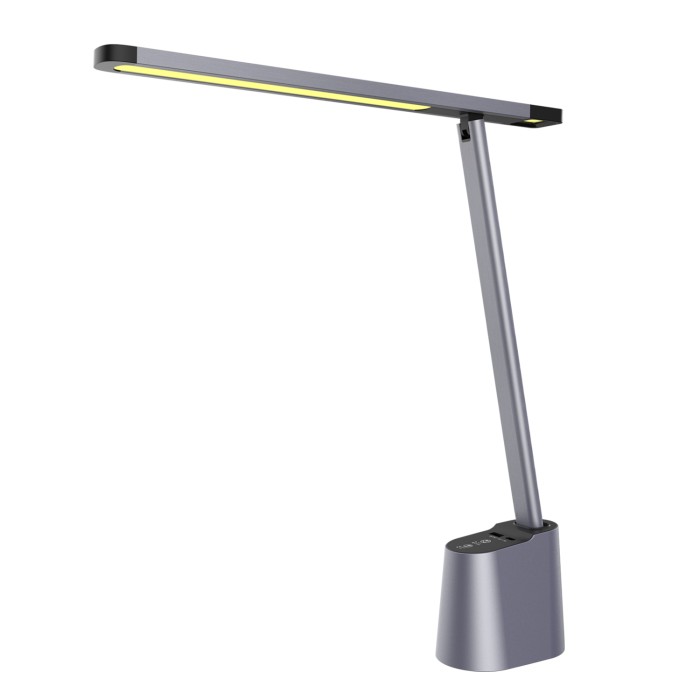 ACA BL1046ULG LED DESK LAMP GREY 8W CCT 3000K/3800K/5700K 300LM


