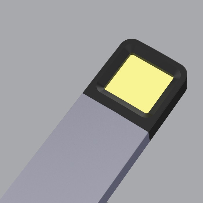 ACA BL1046ULG LED DESK LAMP GREY 8W CCT 3000K/3800K/5700K 300LM


