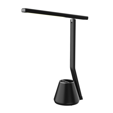 DESK LAMP BLACK ABS LED SMD 7W  450LM CCT 3000K-4300K-6000K IP20

