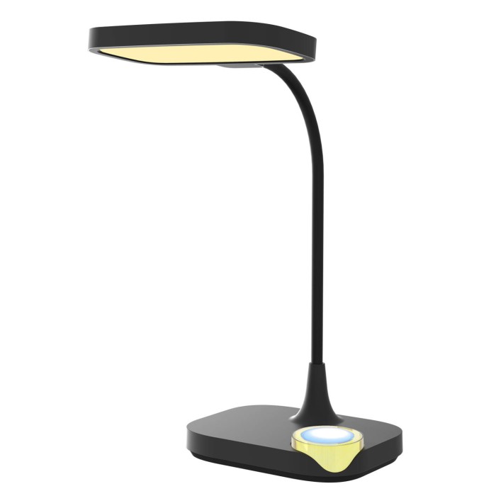 DESK LAMP BLACK ABS+ SILICONE LED SMD 10W 400LM 3800K IP20
