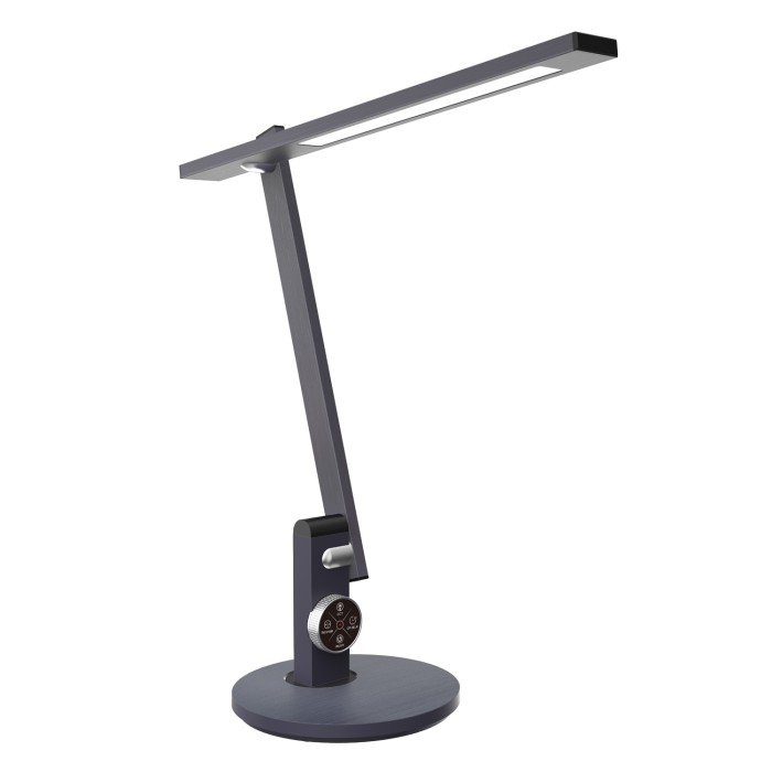 DESK LAMP METALLIC GREY ALUMINUM + ABS LED SMD 12W 500LM CCT 3000K-3800K-5700K IP20
