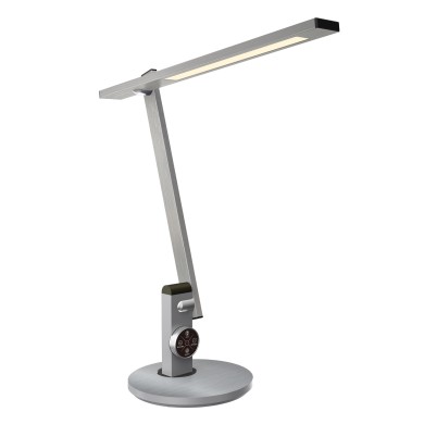 DESK LAMP SILVER ALUMINUM + ABS LED SMD 12W 500LM  CCT 3000K-3800K-5700K IP20
