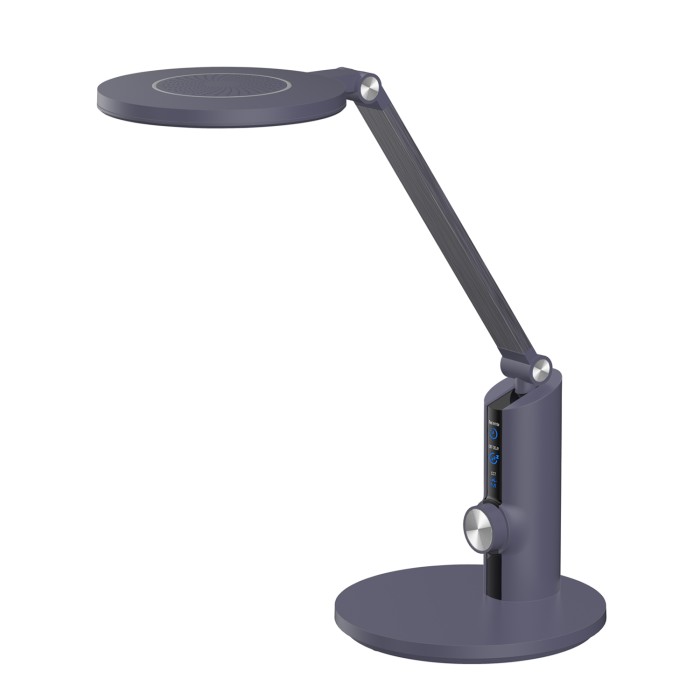DESK LAMP GREY ABS LED SMD 10W  600LM  CCT 2700K-4000K-6500K IP20

