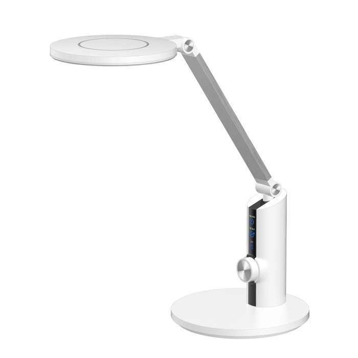 DESK LAMP WHITE ABS LED SMD 10W  600LM  CCT 2700K-4000K-6500K IP20
