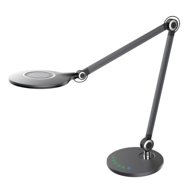 DESK LAMP BLACK ABS LED SMD 9W  550LM CCT 3000K-4300K-6000K IP20
