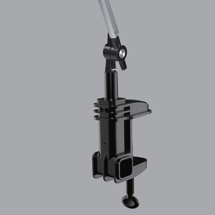 DESK LAMP SILVER ABS LED SMD 9W 500LM CCT 3000K-4000K-6000K IP20
