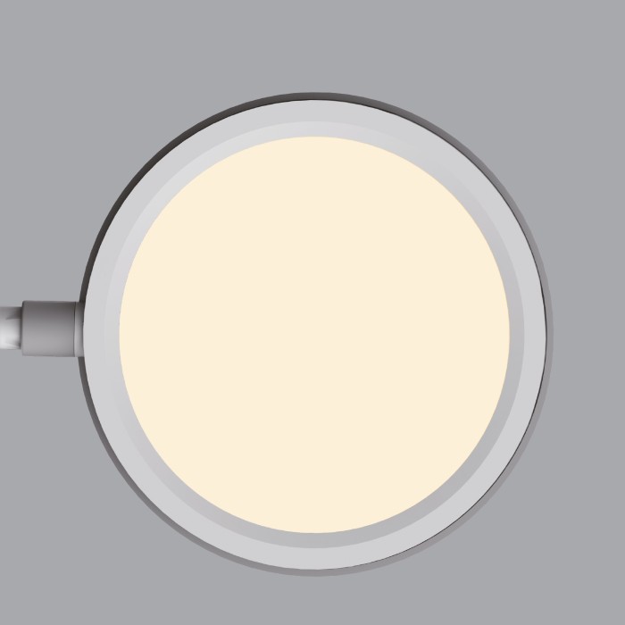 DESK LAMP WHITE ABS LED SMD 10W 400LM CCT 3000K-3800K-5700K  IP20
